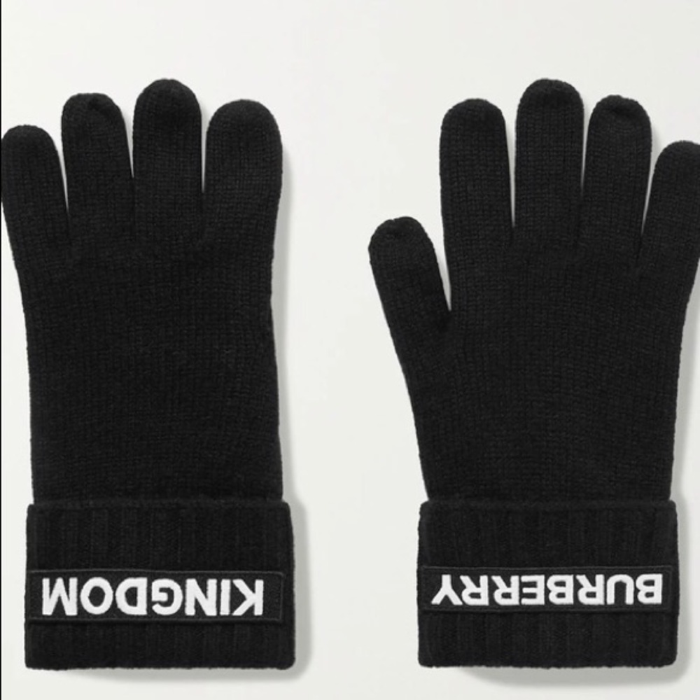 Burberry cashmere gloves